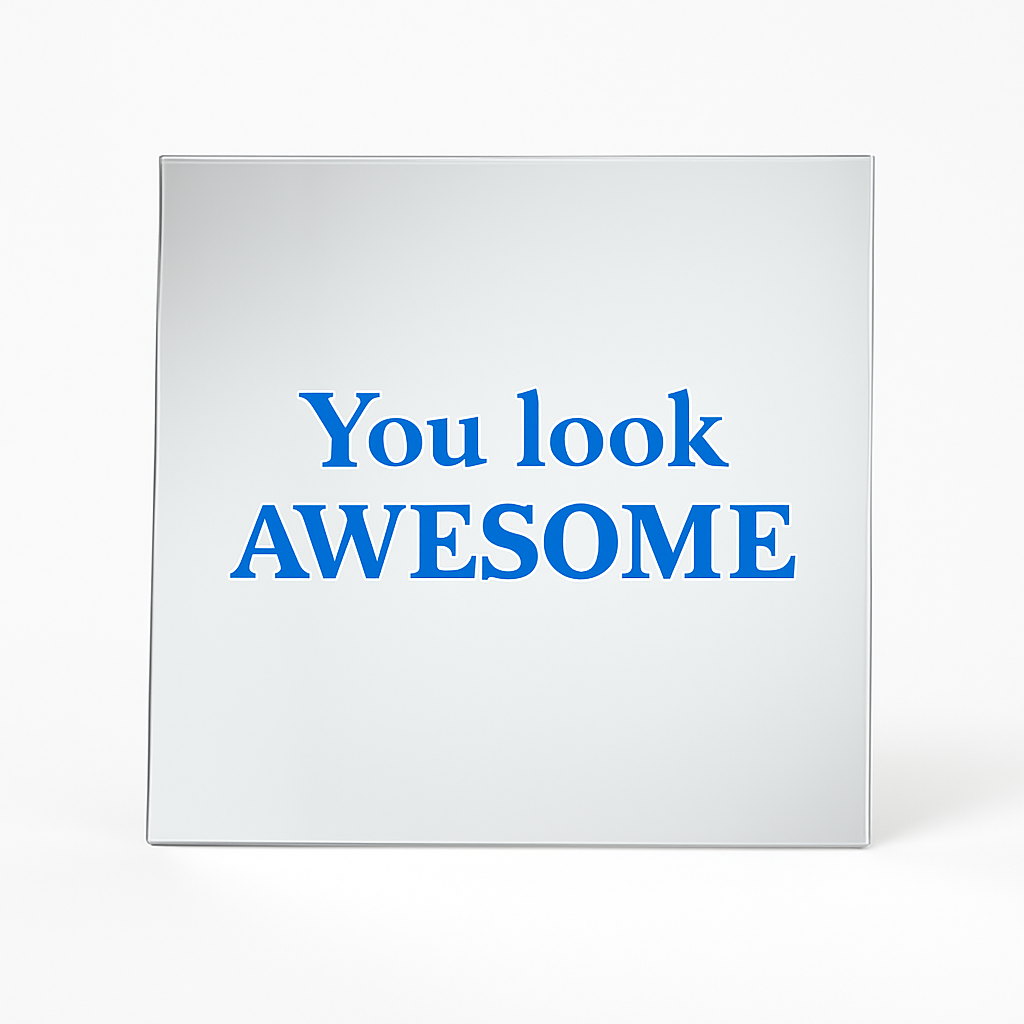 You look awesome