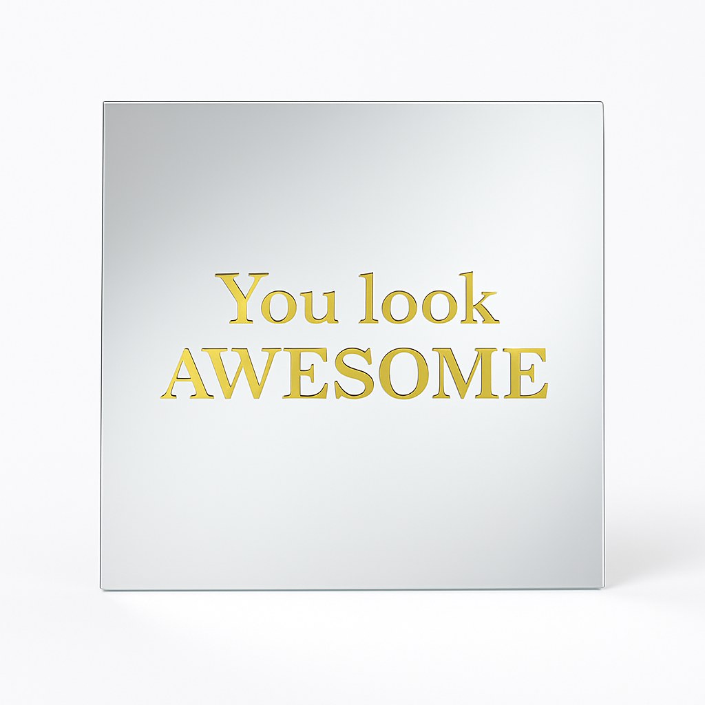 You look awesome