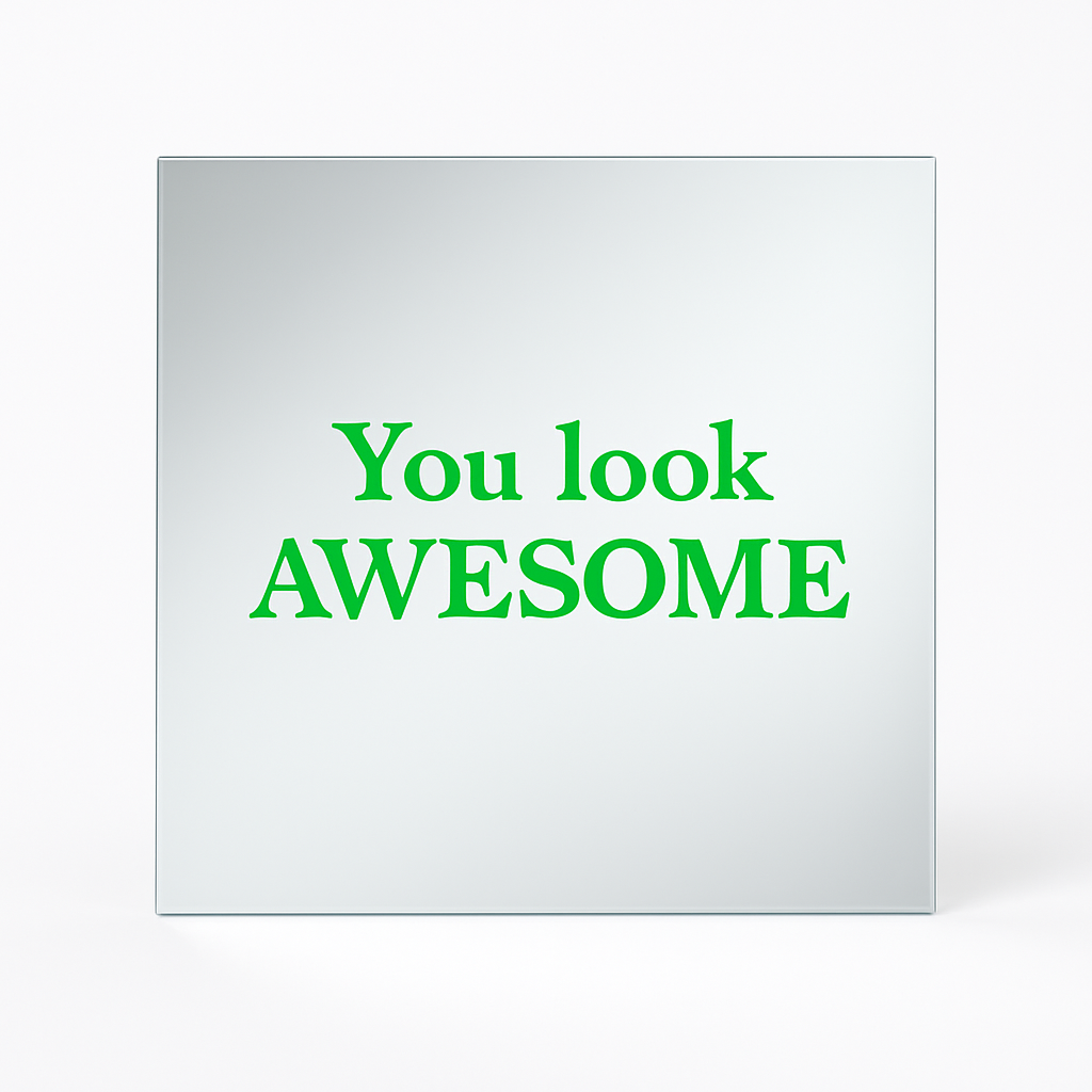 You look awesome